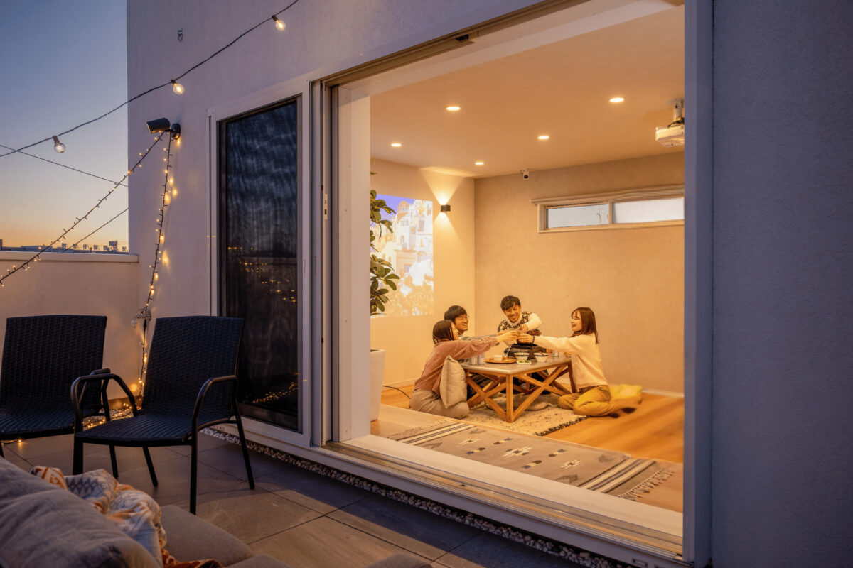 屋上庭園BBQイメージ